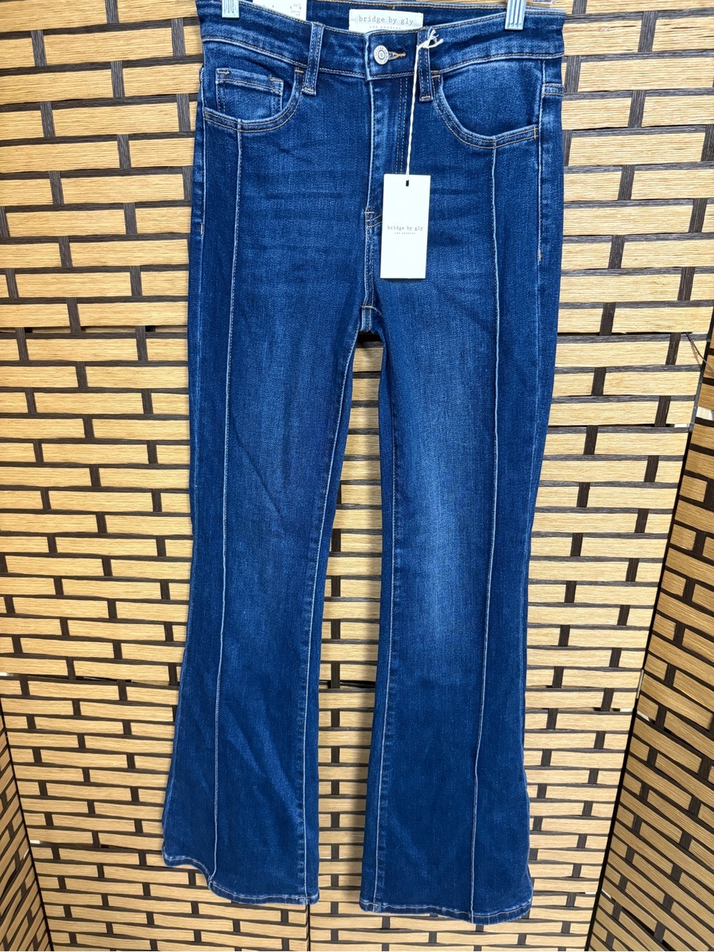 Bridge by gly high rise flare leg jeans size 3/26
